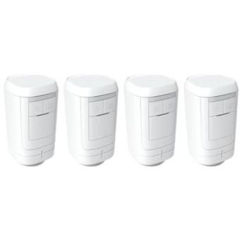 Honeywell Home Evohome HR914EE, 4x bezdrôtová termostatická hlavica HR91 
