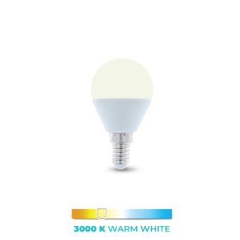 LED žiarovka Forever E14 G45 6W 3000K 480lm