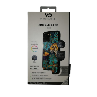 Odolné puzdro na Apple iPhone 11 White Diamonds Tough Jungle tiger