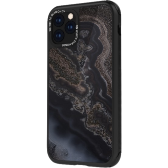 Odolné puzdro na Apple iPhone 11 Pro White Diamonds Tough Mineral čierne