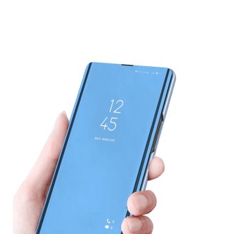Diárové puzdro na Huawei P40 Clear View modré