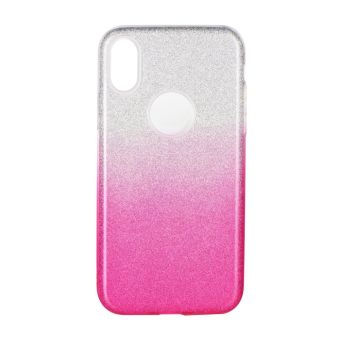 Silikónové puzdro na Samsung Galaxy A21s A217 Forcell Shining ružové