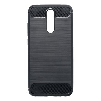 Silikónové puzdro na Xiaomi Redmi 9 Forcell Carbon čierne
