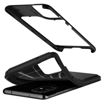 Plastové puzdro Spigen Hybrid NX na Samsung Galaxy S20 Ultra čierne