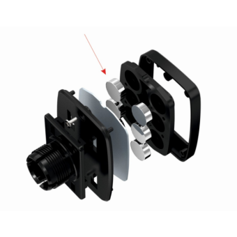 Magnetický držiak Swissten S-GRIP M5-R1 čierny