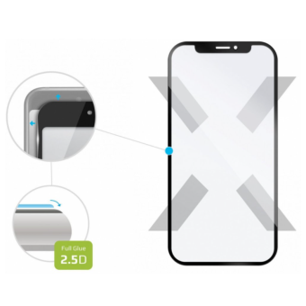 Tvrdené sklo na Honor 9X Lite FIXED celotvárové čierne