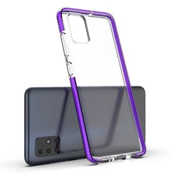 Silikónové puzdro Spring Clear TPU pre Xiaomi Redmi Note 9 Pro/Redmi Note 9S žlté