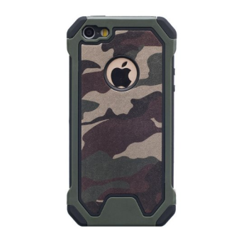 Silikónové puzdro Army Camouflage TPU pre iPhone 11 Pro zelené