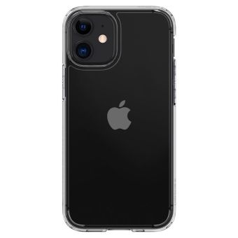 Plastové puzdro pre iPhone 12 Mini SPIGEN Ultra Hybrid transparentné