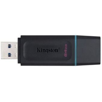 USB kľúč Kingston DataTraveler® Exodia 64GB USB 3.2 čierno-modrý