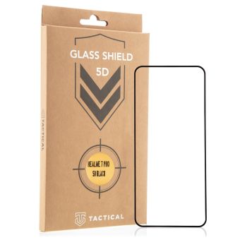 Tvrdené sklo Tactical Shield 5D na Realme 7 Pro čierne
