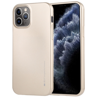 Silikónové puzdro na Apple iPhone 12 mini Mercury i-Jelly zlaté