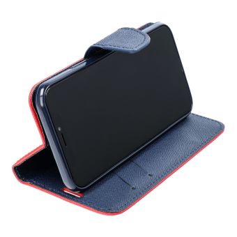 Diárové puzdro na Xiaomi Mi 10T Lite 5G Fancy Book červeno modré
