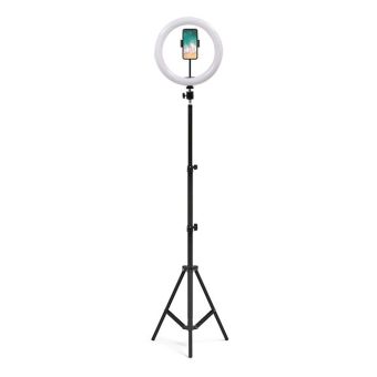 Prstencová lampa 26cm priemer + tripod statív 1,6m