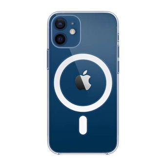 Plastové puzdro Apple na Apple iPhone 12 Mini MHLL3ZM/A Clear Case with MagSafe transparentné