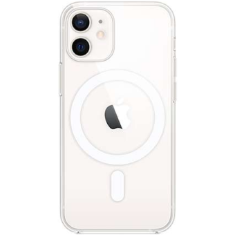 Plastové puzdro Apple na Apple iPhone 12 Mini MHLL3ZM/A Clear Case with MagSafe transparentné