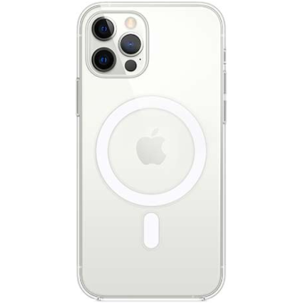 Plastové puzdro Apple na Apple iPhone 12/12 Pro MHLM3ZM/A Clear Case with MagSafe transparentné