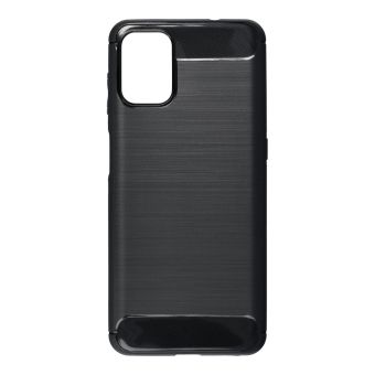 Silikónové puzdro na Motorola Moto G9 Plus Forcell Carbon čierne