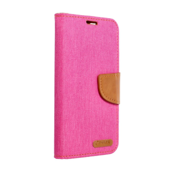 Diárové puzdro na Samsung Galaxy A02s A025 Canvas Book ružové