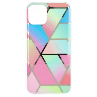 Silikónové puzdro na Apple iPhone 12 Pro Max Forcell MARBLE COSMO vzor 04