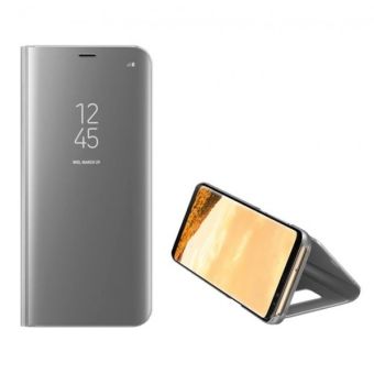 Diárové puzdro na Xiaomi Mi 10T Lite 5G Clear View strieborné