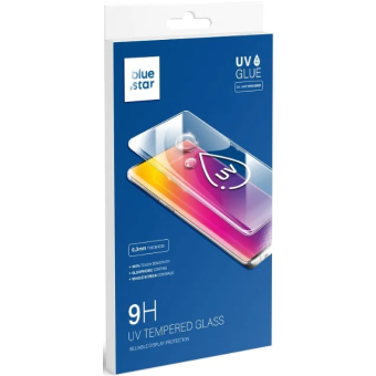 Tvrdené sklo na Samsung Galaxy S21 Ultra G998 Blue Star UV 9H
