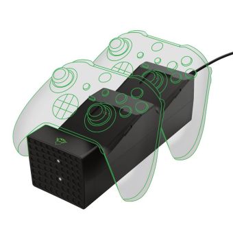 TRUST GXT250 Duo Charge Dock Xbox Series X/S čierna