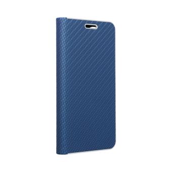 Diárové puzdro na Samsung Galaxy Xcover 4 Forcell Luna Carbon modré 