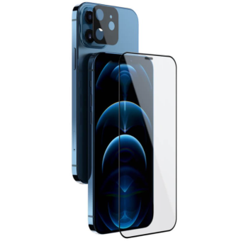 Tvrdené sklo na Apple iPhone 12 Nillkin 2v1 HD Full Screen