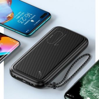USAMS US-CD150 PB56, 10000mAh biela