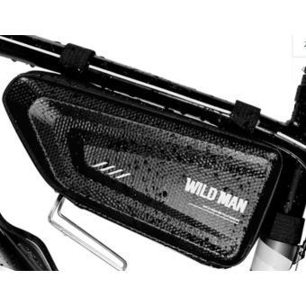 WILDMAN E4, puzdro na bicykel na rám, 1.5L, 4-7", čierne