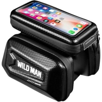 WILDMAN ES6, puzdro na bicykel na rám, 1l, 4"-7", čierne