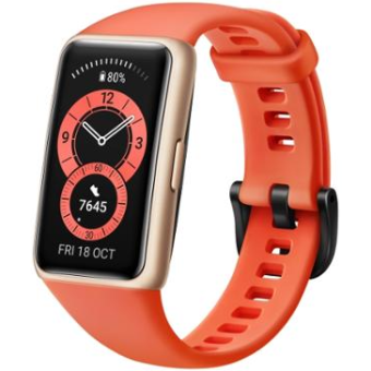 Huawei Band 6 oranžový