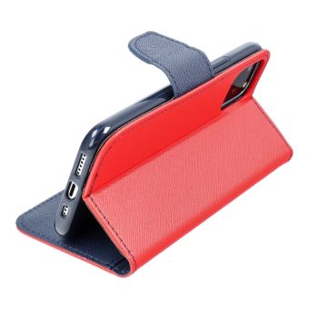 Diárové puzdro na Xiaomi Redmi Note 10 5G/Poco M3 Pro/Poco M3 Pro 5G Fancy červeno-modré