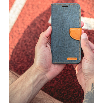 Diárové puzdro na Xiaomi Redmi Note 10 5G/Poco M3 Pro/M3 Pro 5G Canvas modré