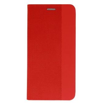 Diárové puzdro na Huawei P40 Lite Sensitive červené