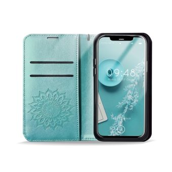 Diárové puzdro na Apple iPhone 7/8/SE 2020 Forcell MEZZO mandala zelené