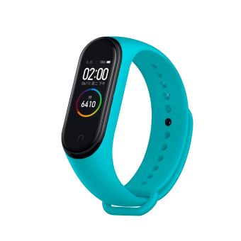 Náhradný remienok na Xiaomi Mi Band 3/ Mi Band 4 Devia Deluxe Sport tyrkysový