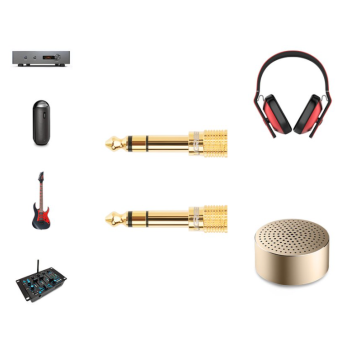 Audio adaptér z 3.5 mm jack na 6.5mm UGreen zlatý