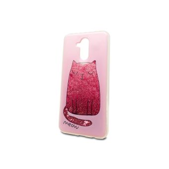 Silikónové puzdro na Samsung Galaxy S21 5G Shimmer Design Cat