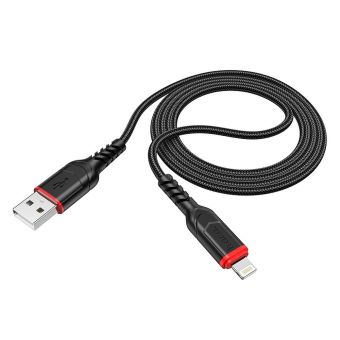Kábel HOCO VICTORY X59, USB na Lightning 8-pin 2,4A , 1m, čierny