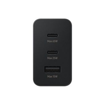 Samsung Trio Power Adapter EP-T6530NBE, 65W, čierna (Blister)