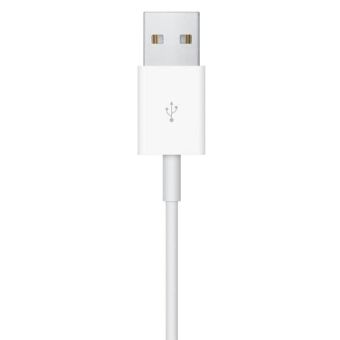Kábel Apple na Apple Watch series 7/6/5/4/3/2/1/SE MX2E2ZM/A biely (Bulk)