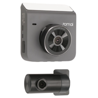 Autokamera 70mai Dual Dash A400 QHD + Rear RC09 Set sivá