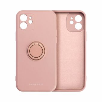 Silikónové puzdro na Apple iPhone 11 Roar Amber ružové