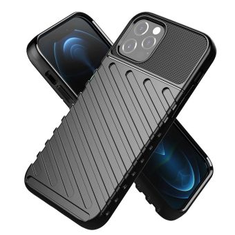 Odolné puzdro na Apple iPhone 12 Pro Max Forcell Thunder čierne