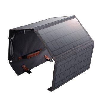 Solárna nabíjačka Solar Panel Choetech SC006 36 W USB-A/USB-C sivá 