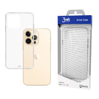 Odolné puzdro na Apple iPhone 13 Pro 3mk Armor transparentné