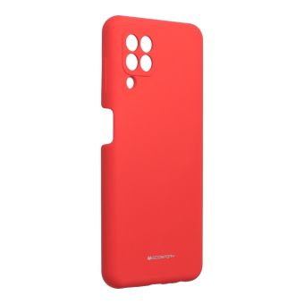 Silikónové puzdro na Samsung Galaxy A22 Mercury Silicone červené