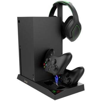 Multifunkčný nabíjací stojan pre Xbox iPega XBX013 čierny